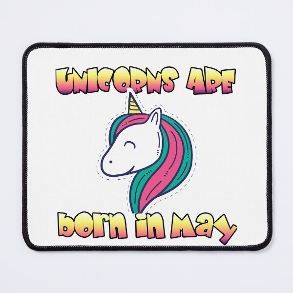 Item preview, Unicorns Are Born In May designed and sold by Culveays.