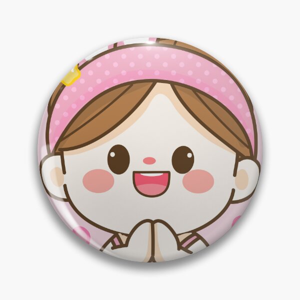 Item preview, Cheerful cute girl greeting with namaste designed and sold by Alhendy Store.