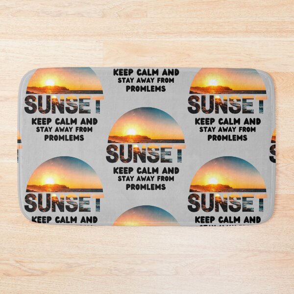 Item preview, Sunset keep calm and stay away from problems designed and sold by JAdotdotDesigns.