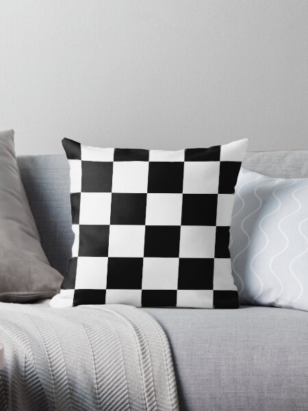 Item preview, Black and white check patterns designed and sold by JayArtShop.