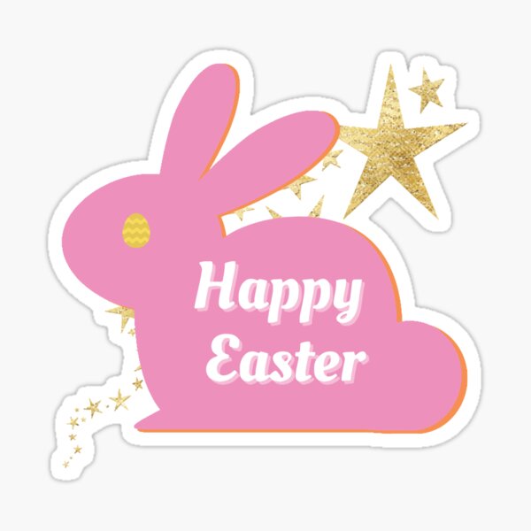 Item preview, cute bunny for happy easter designed and sold by Nazrin Nasimi.