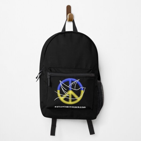 Item preview, #standwithukraine Peace symbol with peace dove - Together for Ukraine designed and sold by Milamara.