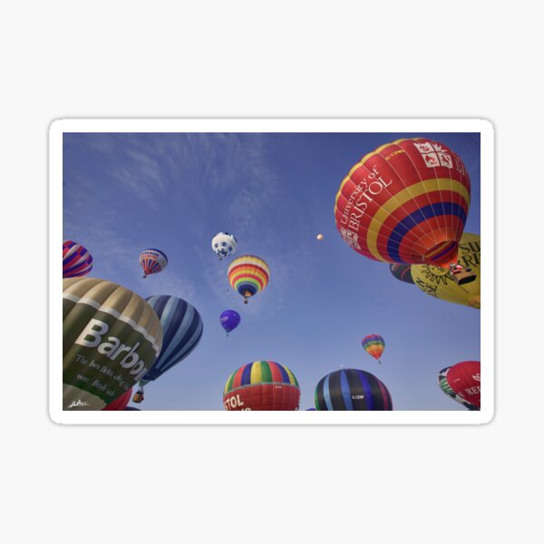 Alot of hot air Sticker