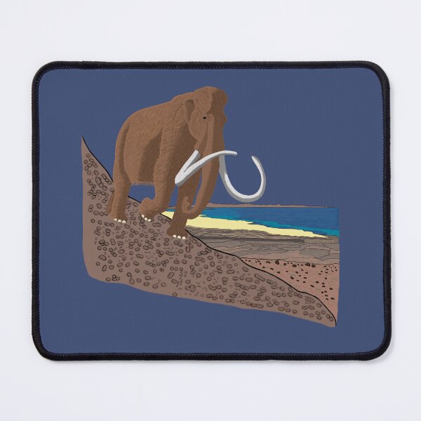 Item preview, Mammoth woolly mammoth, Fuerteventura volcanic landscape designed and sold by CreaVisArt.