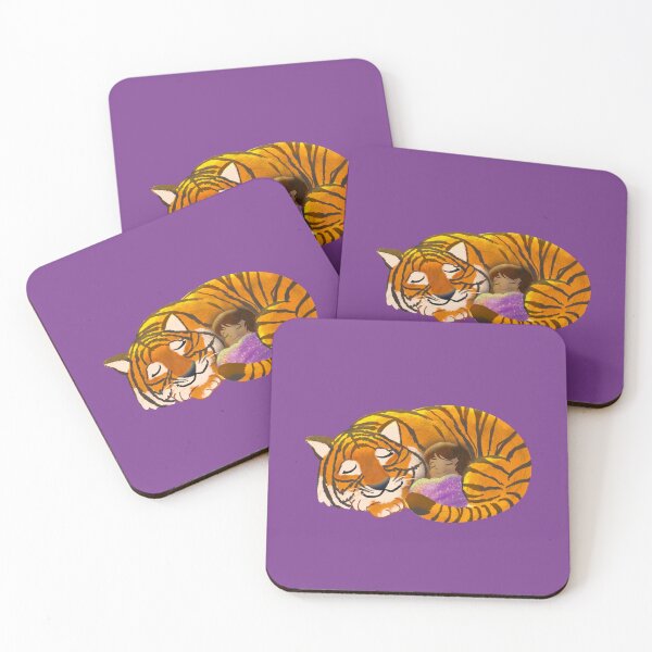 Item preview, Sleeping Safely with Tiger designed and sold by MyParadiseGifts.