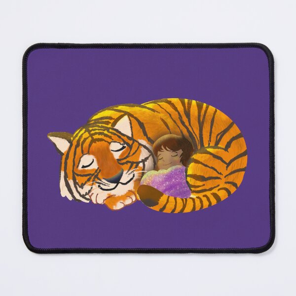 Item preview, Sleeping Safely with Tiger designed and sold by MyParadiseGifts.