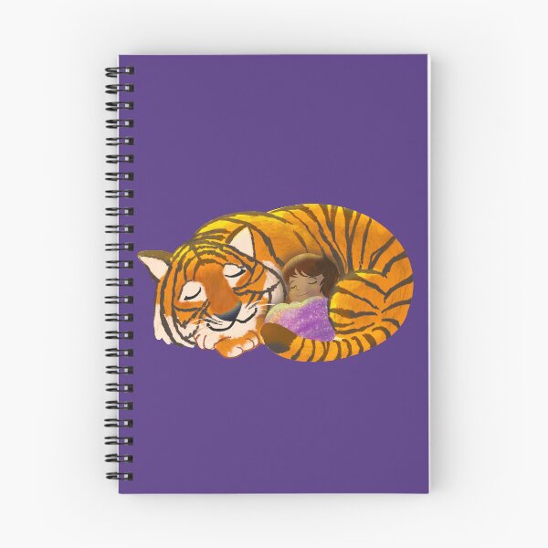 Item preview, Sleeping Safely with Tiger designed and sold by MyParadiseGifts.