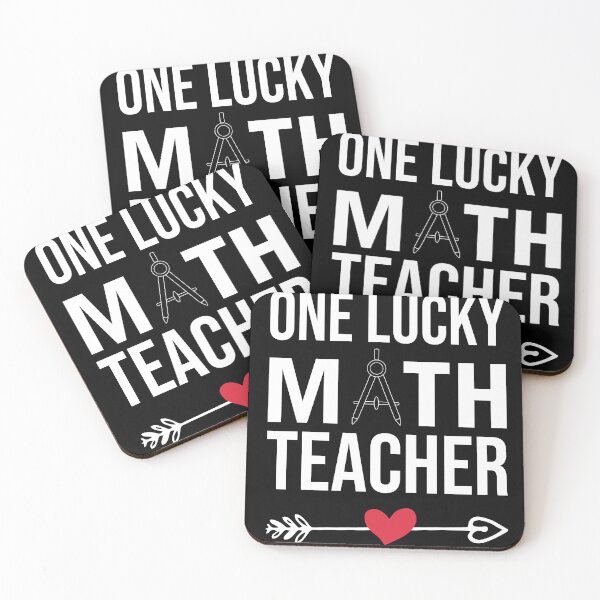 Item preview, One Lucky Math Teacher - Gift For Math Teachers designed and sold by Mehdi Art.