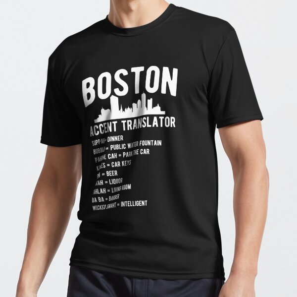 I only speak Boston funny Boston accent Essential T-Shirt for Sale by  goodtogotees