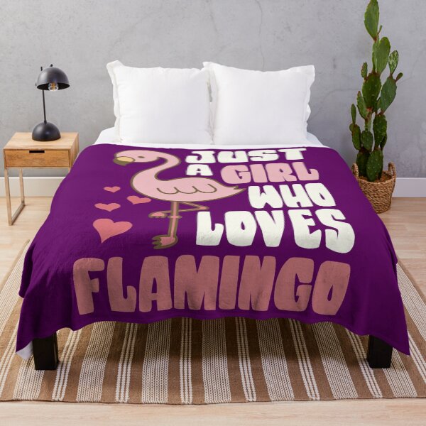 Item preview, Just A Girl Who Loves kawaii flamingo designed and sold by samah82.