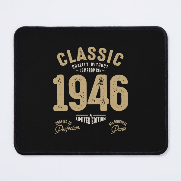 Item preview, Classic 1946 - 76th Birthday Retro Vintage designed and sold by cidolopez.
