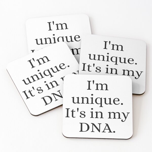 Item preview, I'm Unique It's In My DNA designed and sold by ForensicMinds.