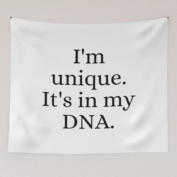 Item preview, I'm Unique It's In My DNA designed and sold by ForensicMinds.