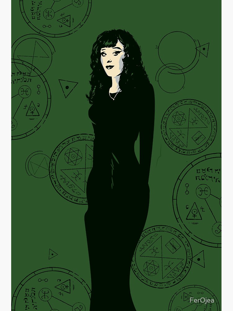 Rowena Supernatural Harvest Moon | Art Board Print