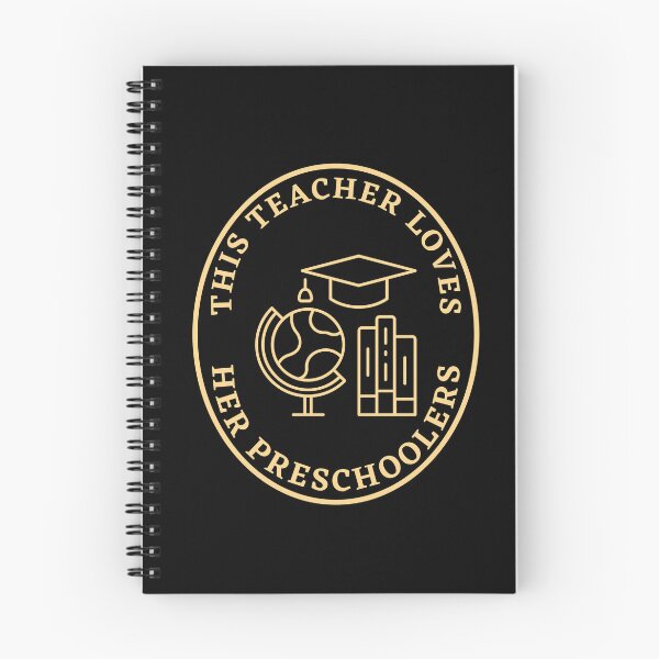 Item preview, This Teacher Loves Her Preschoolers T-Shirt designed and sold by WilkDesign.