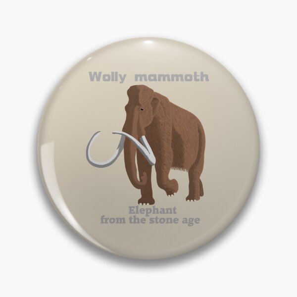 Item preview, Mammoth woolly mammoth, Stone Age elephant designed and sold by CreaVisArt.