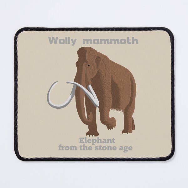 Item preview, Mammoth woolly mammoth, Stone Age elephant designed and sold by CreaVisArt.