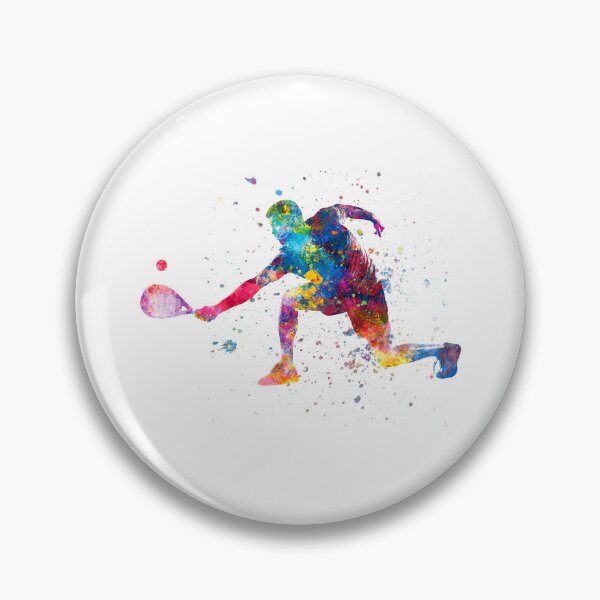 Item preview, watercolor paddle player designed and sold by paulrommer.