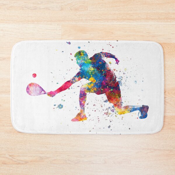 Item preview, watercolor paddle player designed and sold by paulrommer.