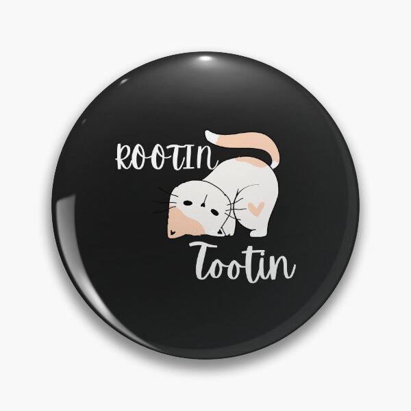 Item preview, Rootin Tootin Cat Rootin Tootin funny cat Classic designed and sold by PootinTuon.