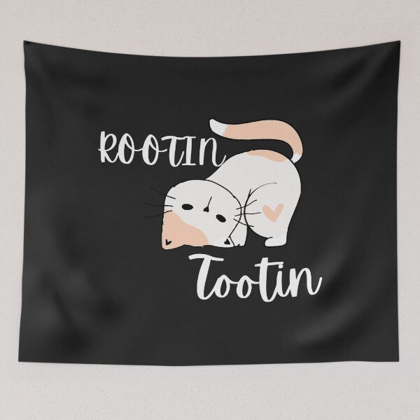 Item preview, Rootin Tootin Cat Rootin Tootin funny cat Classic designed and sold by PootinTuon.
