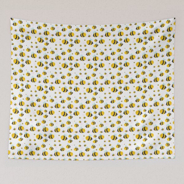 Item preview, Bees seamless designed and sold by FranDarling.