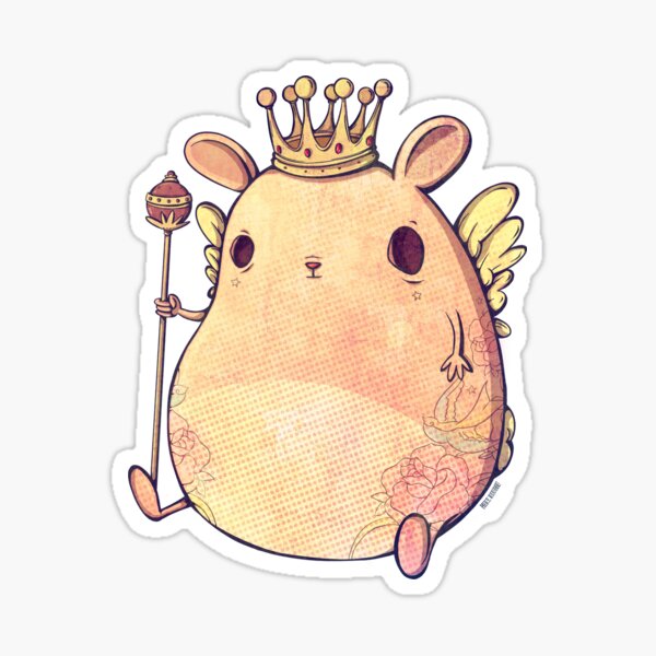 Prince Angel of Bunnyland Sticker