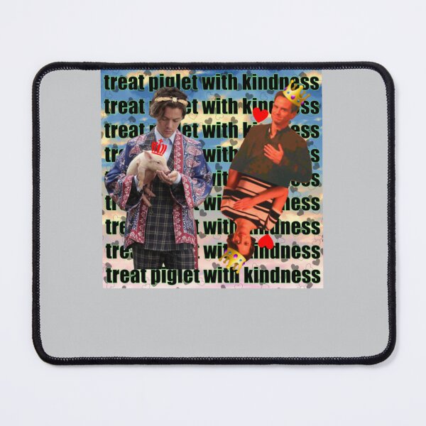 Item preview, Fleabag Treat Piglet With Kindness   designed and sold by GrootHan.