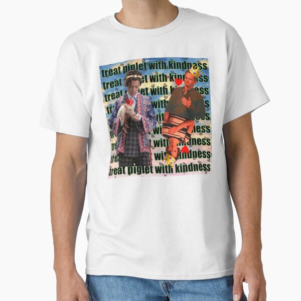 Vista previa del artículo con la obra «Fleabag tratar a los lechones con amabilidad», diseñado y vendido por GrootHan.