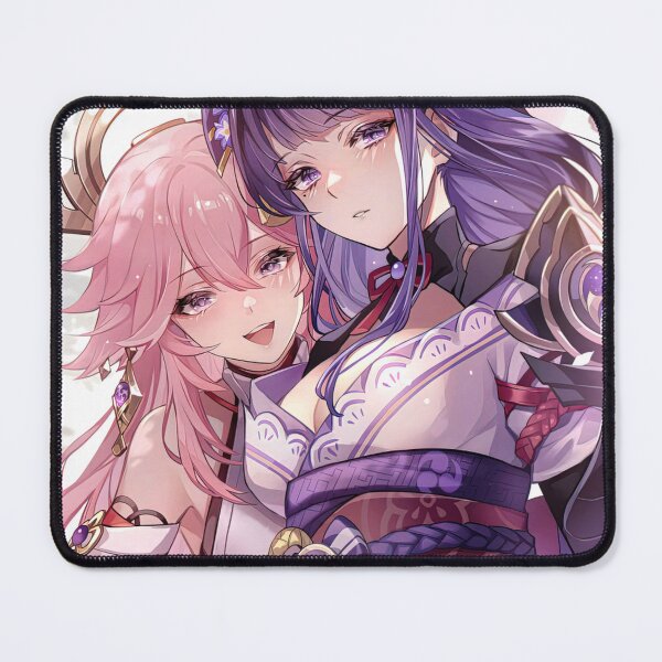 Item preview, Yae Miko and Baal designed and sold by AnimeLifesss.