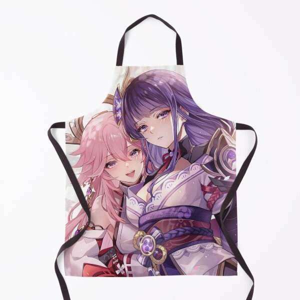Item preview, Yae Miko and Baal designed and sold by AnimeLifesss.