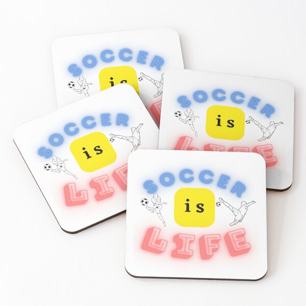 Item preview, Soccer is life. designed and sold by Design Vibes.