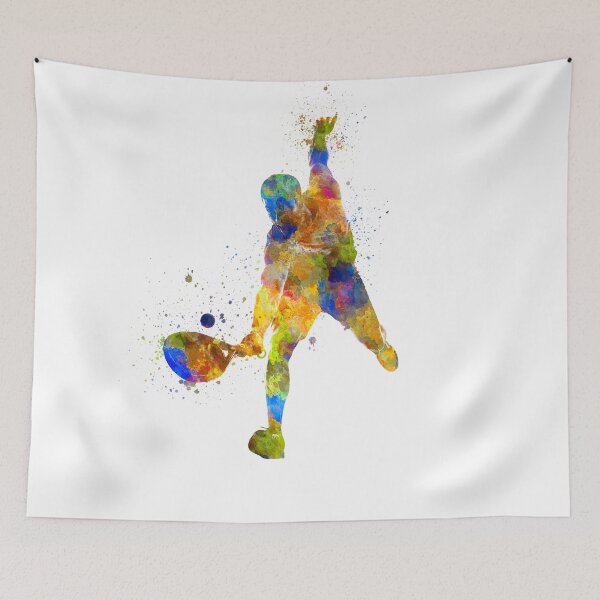 Item preview,  watercolor paddle player designed and sold by paulrommer.