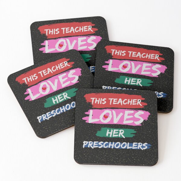Item preview, This Teacher Loves Her Preschoolers T-Shirt designed and sold by WilkDesign.