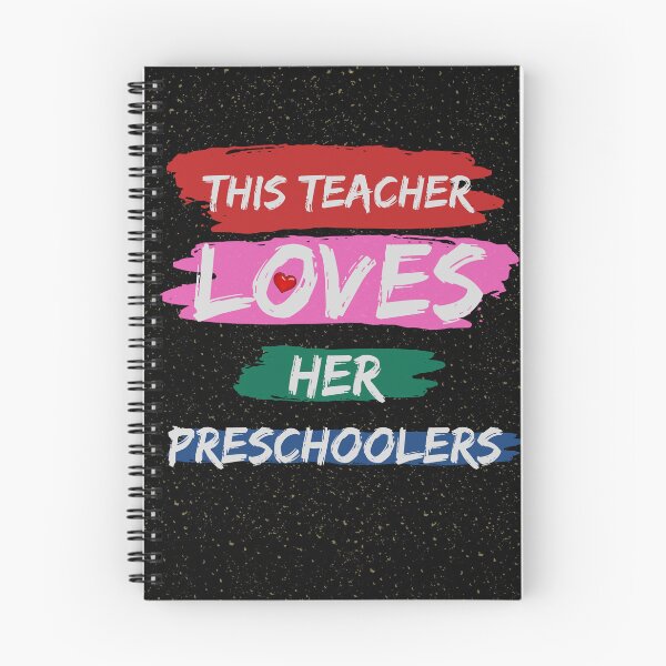 Item preview, This Teacher Loves Her Preschoolers T-Shirt designed and sold by WilkDesign.