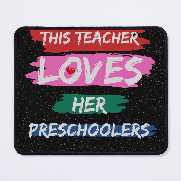 Item preview, This Teacher Loves Her Preschoolers T-Shirt designed and sold by WilkDesign.