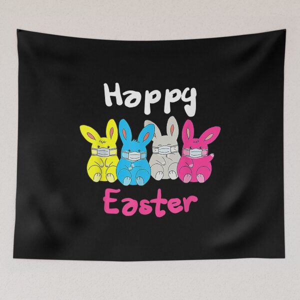 Item preview, Happy Easter Quarantine Wear A Mask Gifts For Boy Girls Kids  designed and sold by jeanniec55.