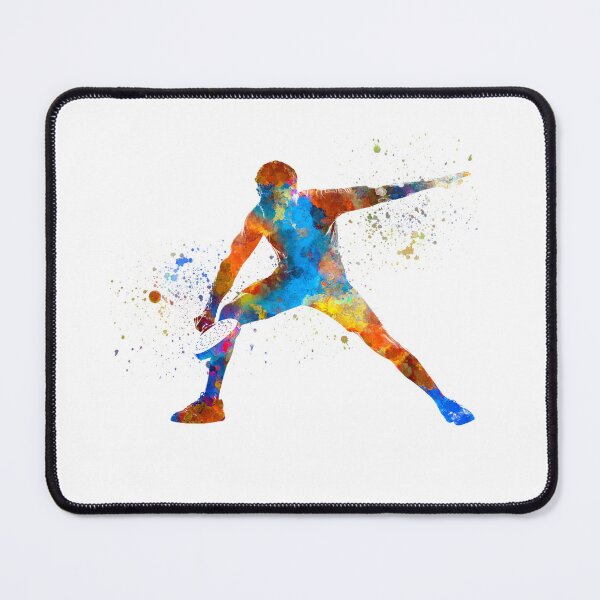 Item preview, watercolor paddle player designed and sold by paulrommer.
