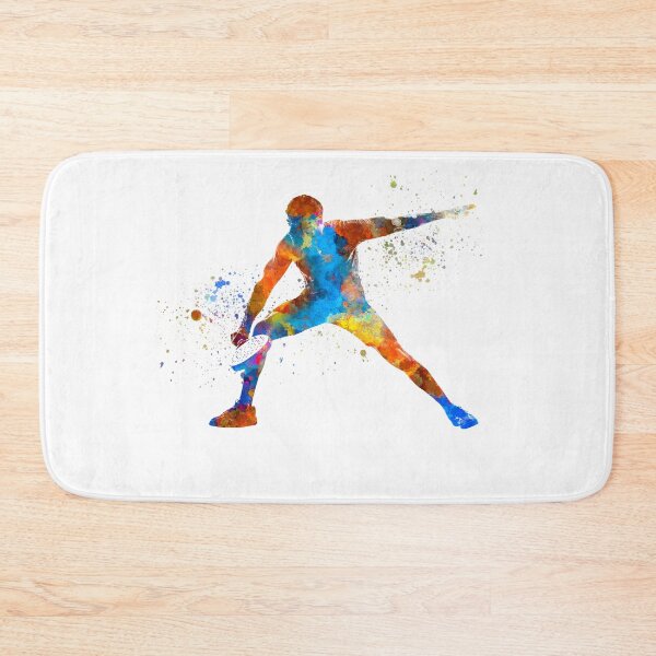 Item preview, watercolor paddle player designed and sold by paulrommer.