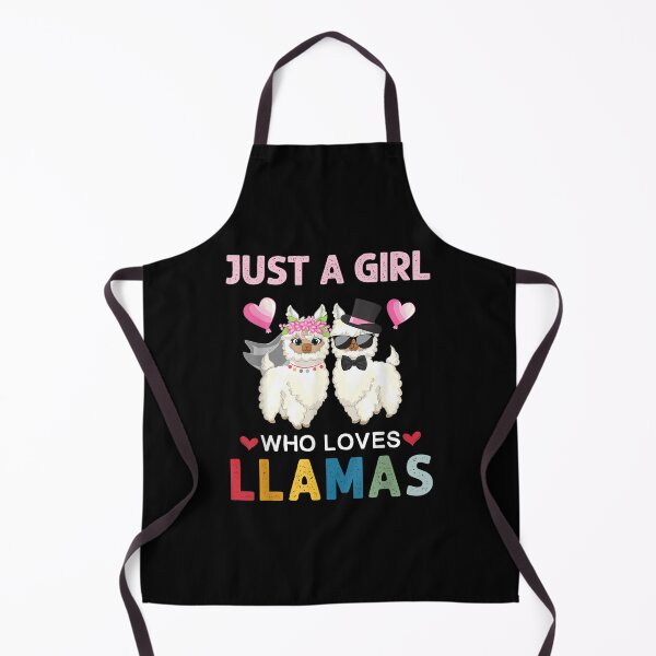 Item preview, Just A Girl Who Loves Llamas Vintage Llama Graphic Girls designed and sold by jeanniec55.