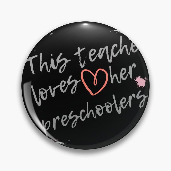 Item preview, This Teacher Loves Her Preschoolers T-Shirt designed and sold by WilkDesign.