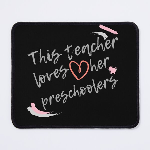 Item preview, This Teacher Loves Her Preschoolers T-Shirt designed and sold by WilkDesign.