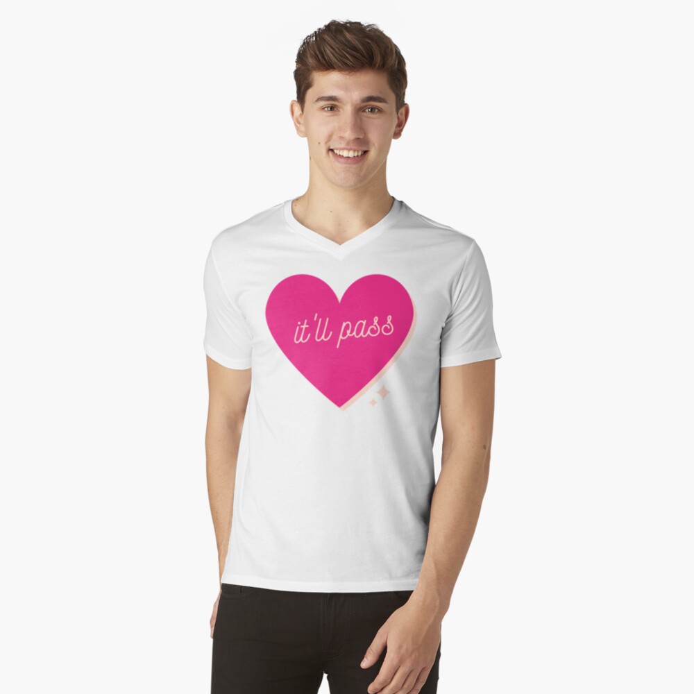 Vista previa del artículo con la obra «Camiseta de cuello en V», diseñado y vendido por GrootHan.