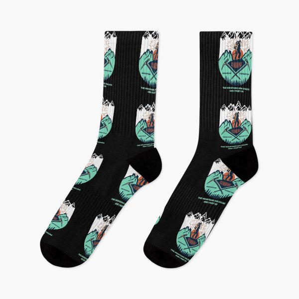 Item preview, THE MOUNTAINS ARE CALLING AND I MUST GO  designed and sold by Emil1993.