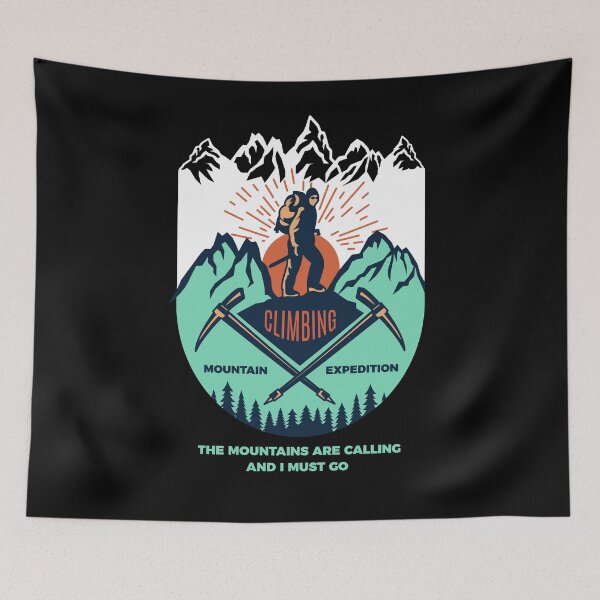 Item preview, THE MOUNTAINS ARE CALLING AND I MUST GO  designed and sold by Emil1993.