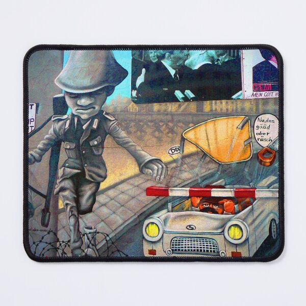 Item preview, Berlin Wall Graffiti Artwork Street Art Germany designed and sold by AndyEvansPhotos.