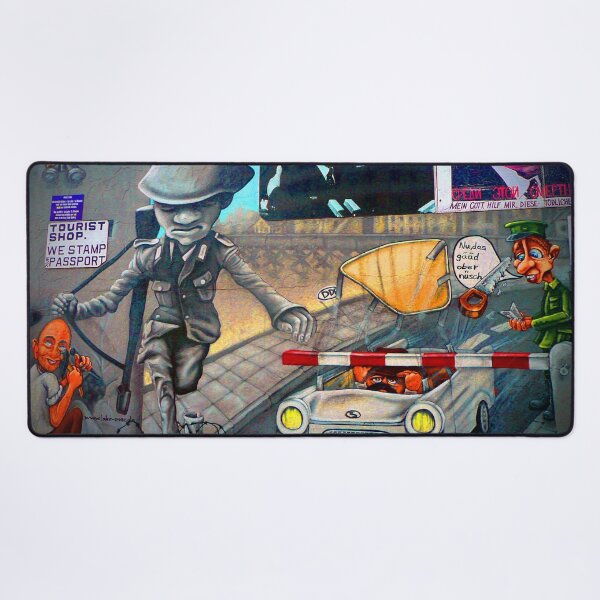 Item preview, Berlin Wall Graffiti Artwork Street Art Germany designed and sold by AndyEvansPhotos.