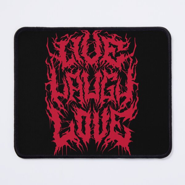 Item preview, Live Laugh Love - Grunge Aesthetic - 90s Black Metal designed and sold by Nemons.