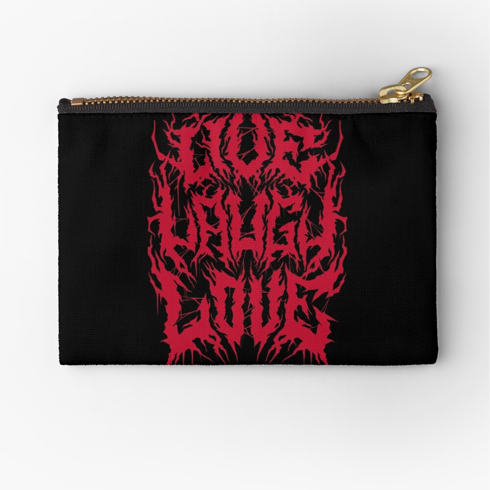 Live Laugh Love - Grunge Aesthetic - 90s Black Metal | Tote Bag