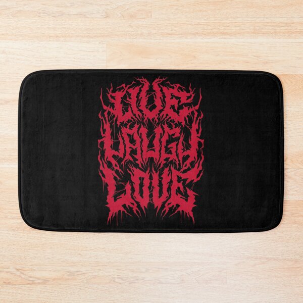 Item preview, Live Laugh Love - Grunge Aesthetic - 90s Black Metal designed and sold by Nemons.